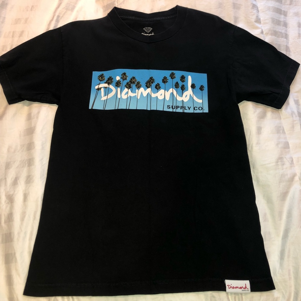Diamond Supply Co Tee Black